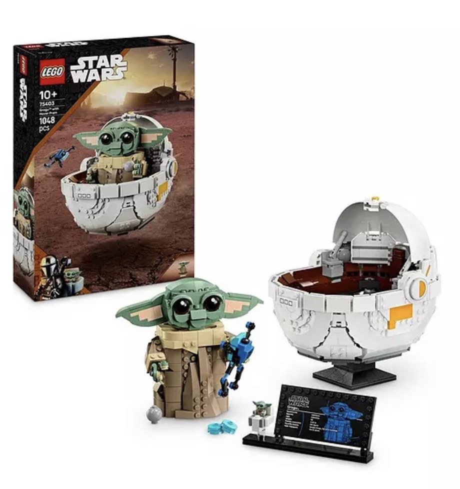 LEGO Star Wars Grogu with Hover Pram 75403
