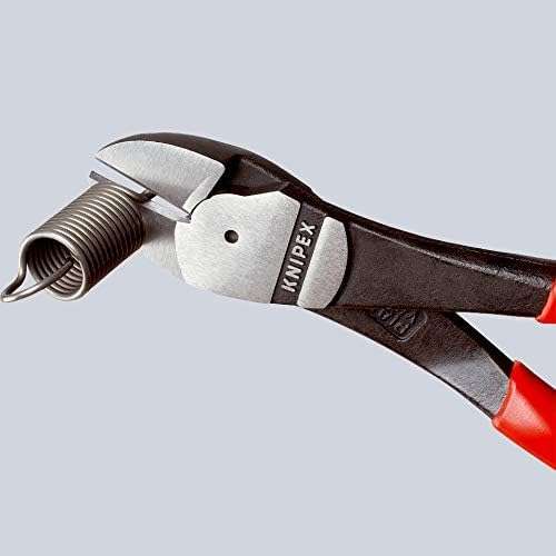 KNIPEX High Leverage Diagonal Cutters 160mm, plastic coated (74 01 160)