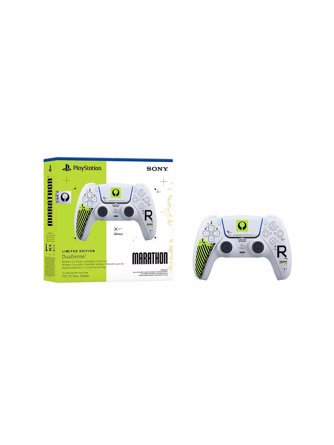 PlayStation®5 DualSense® Wireless Controller – Marathon™ Limited Edition – For PS5, PC, Mac & Mobile