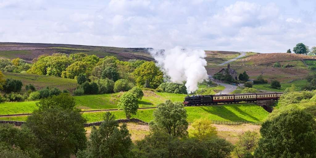 North Yorkshire Moors Railway day rover for two adults, £25 an adult, kids free