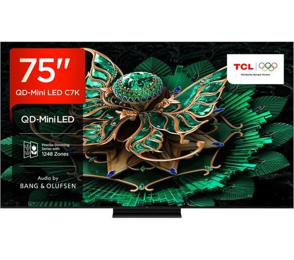 TCL 75C7K 75" QD-Mini LED 4K HDR Smart Google TV