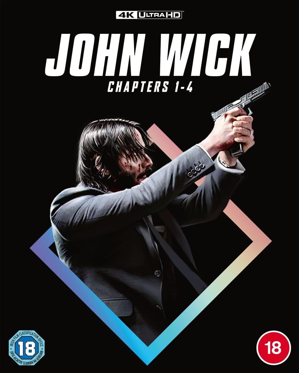 John Wick 1 - 4 Box Set (4K UHD) Prime Day Exclusive