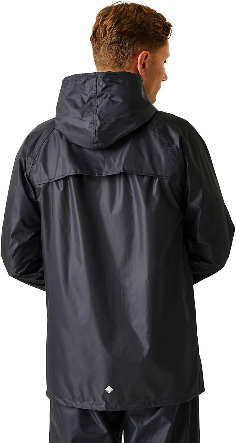 Regatta Mens Stormbreak Waterproof Jacket Unlined Hooded Rain Coat