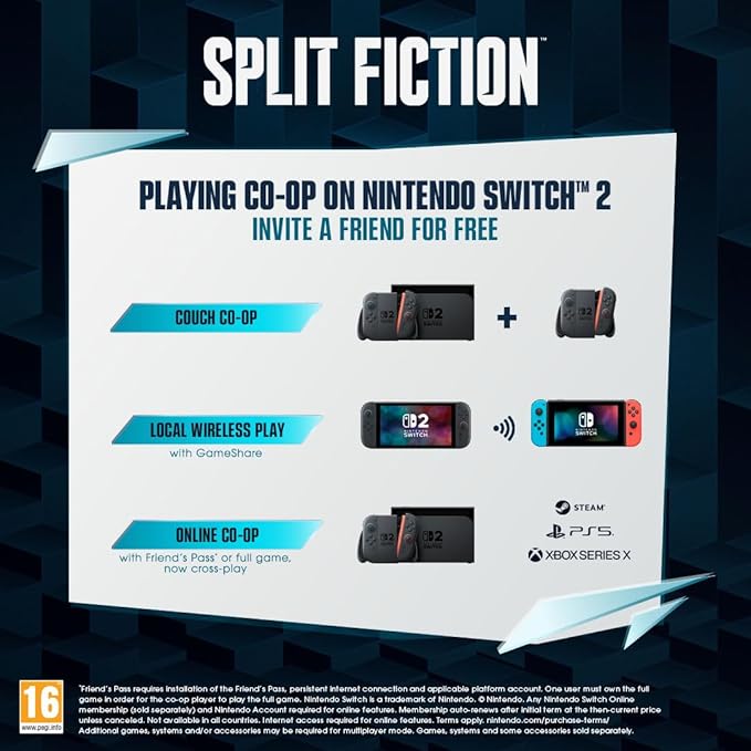 Split Fiction Switch 2 | Code In A box | VideoGame | English