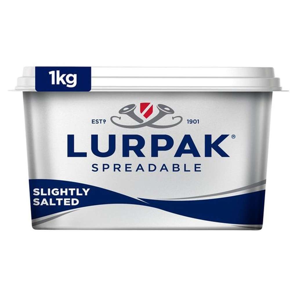 Lurpak Spreadable 1kg, also Lighter Spreadable 1kg, in store
