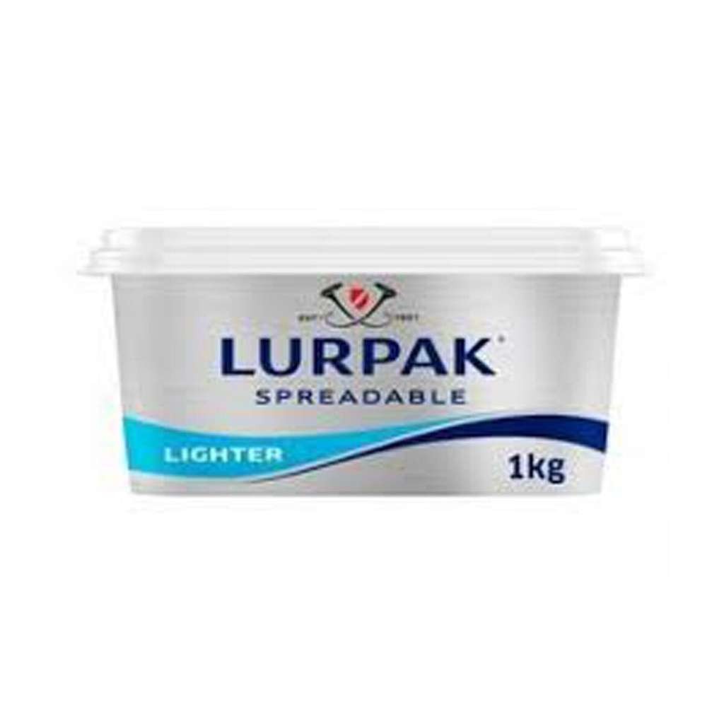 Lurpak Spreadable 1kg, also Lighter Spreadable 1kg, in store
