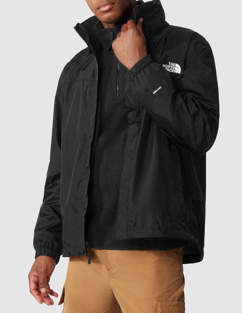 North Face Resolve Jacket (Black, Medium) from Pattern UK on Amazon