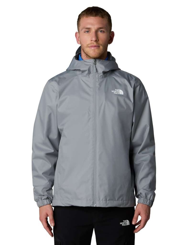 The North Face Men's Quest Hooded Jacket, Waterproof, Breathable, Monument Grey, All Sizes