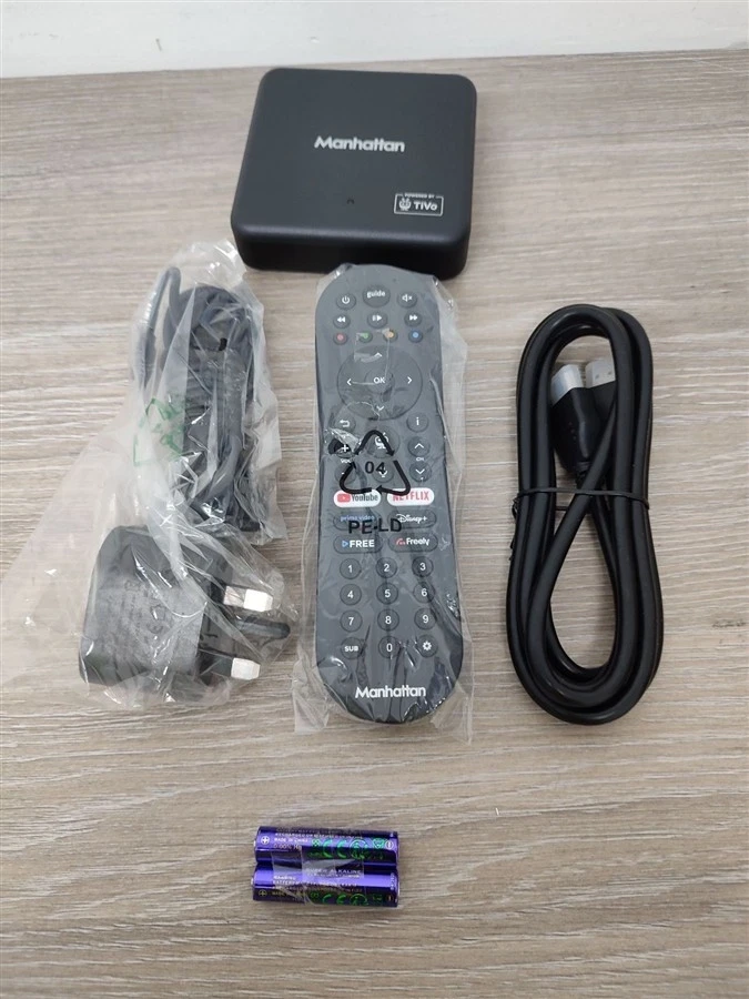 Manhattan Aero TV Streamer 4K with Freely