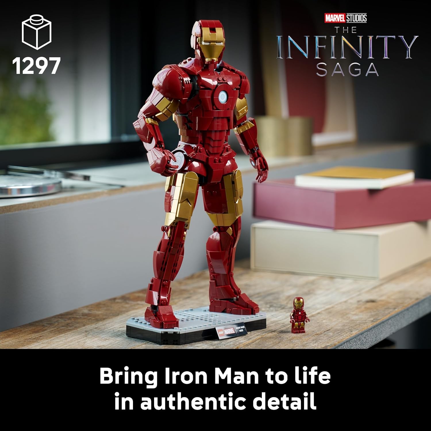 LEGO Marvel Iron Man Mark 3 Collectors' Edition Figure 76344
