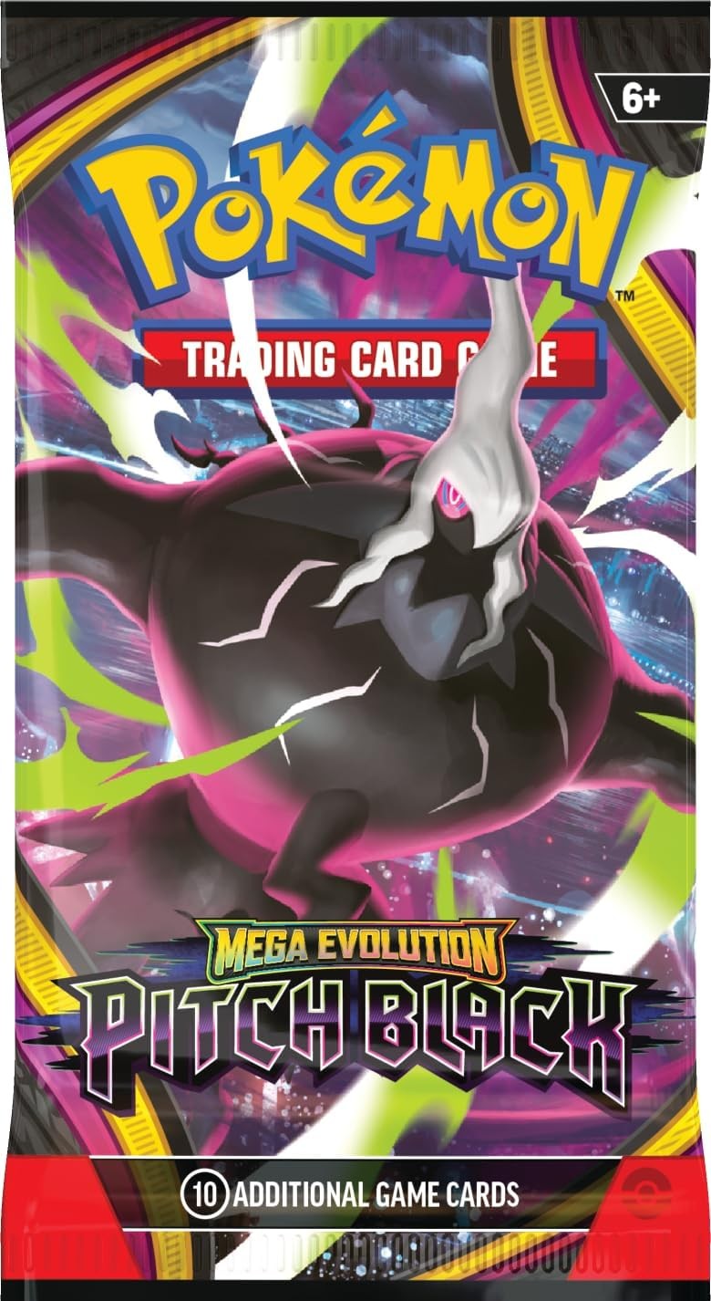 Pokemon TCG: Mega Evolution Pitch Black Booster Display (18 Booster Packs)