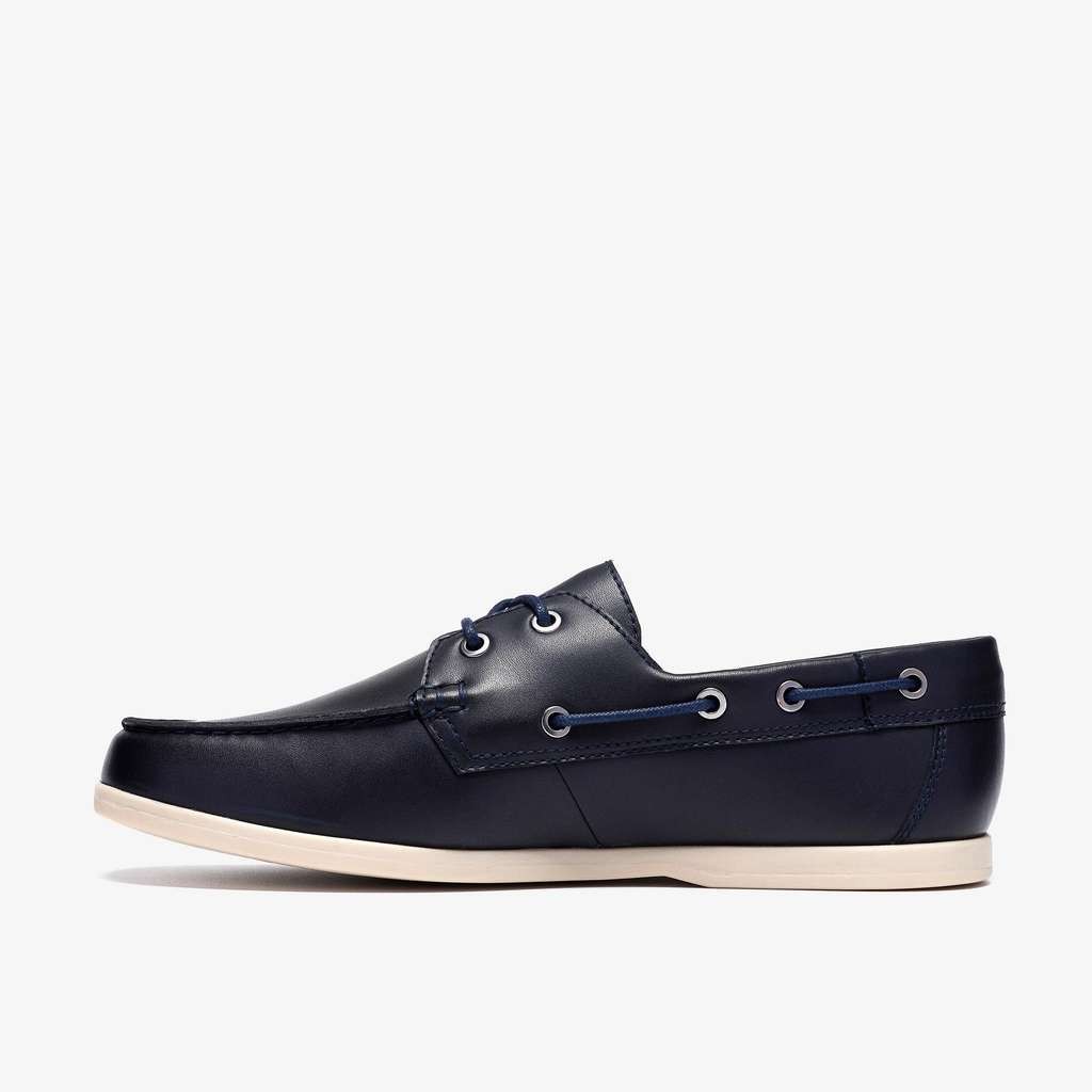 Clark's Men's Ebford Leather Shoes (Navy), good range of sizes 6-12