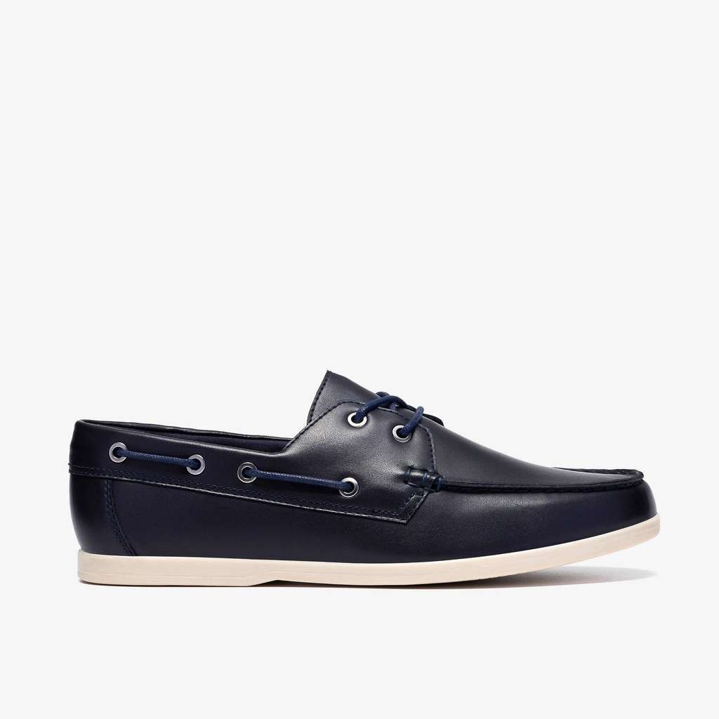 Clark's Men's Ebford Leather Shoes (Navy), good range of sizes 6-12
