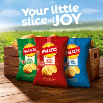 Walkers Cheese and Onion Sharing Crisps 150g