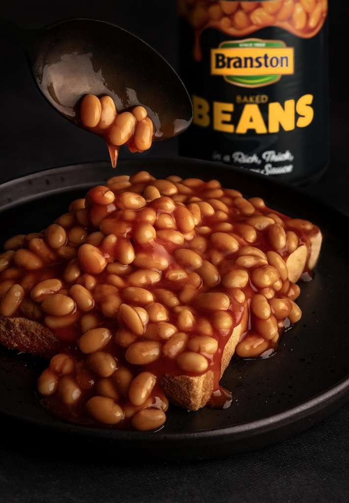 Branston Baked Beans in Tomato Sauce, 410 g (Pack of 4)