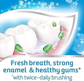 Aquafresh Toothpaste Triple Protection Fresh & Minty, 3 in 1 Protection, Pack of 5 x 75ml