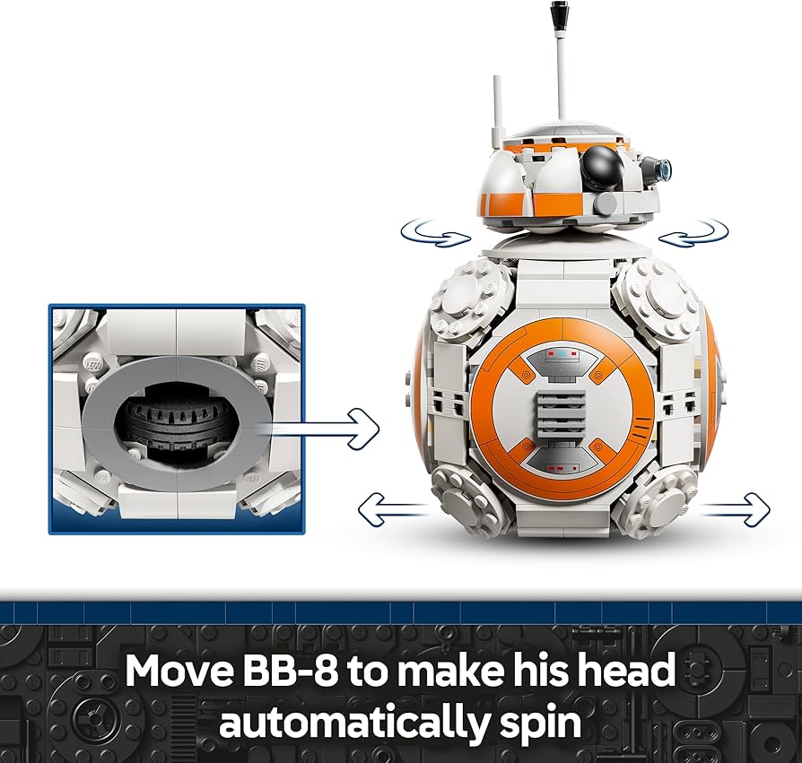 LEGO Star Wars 75452 BB-8 Astromech Droid Figure Model Kit