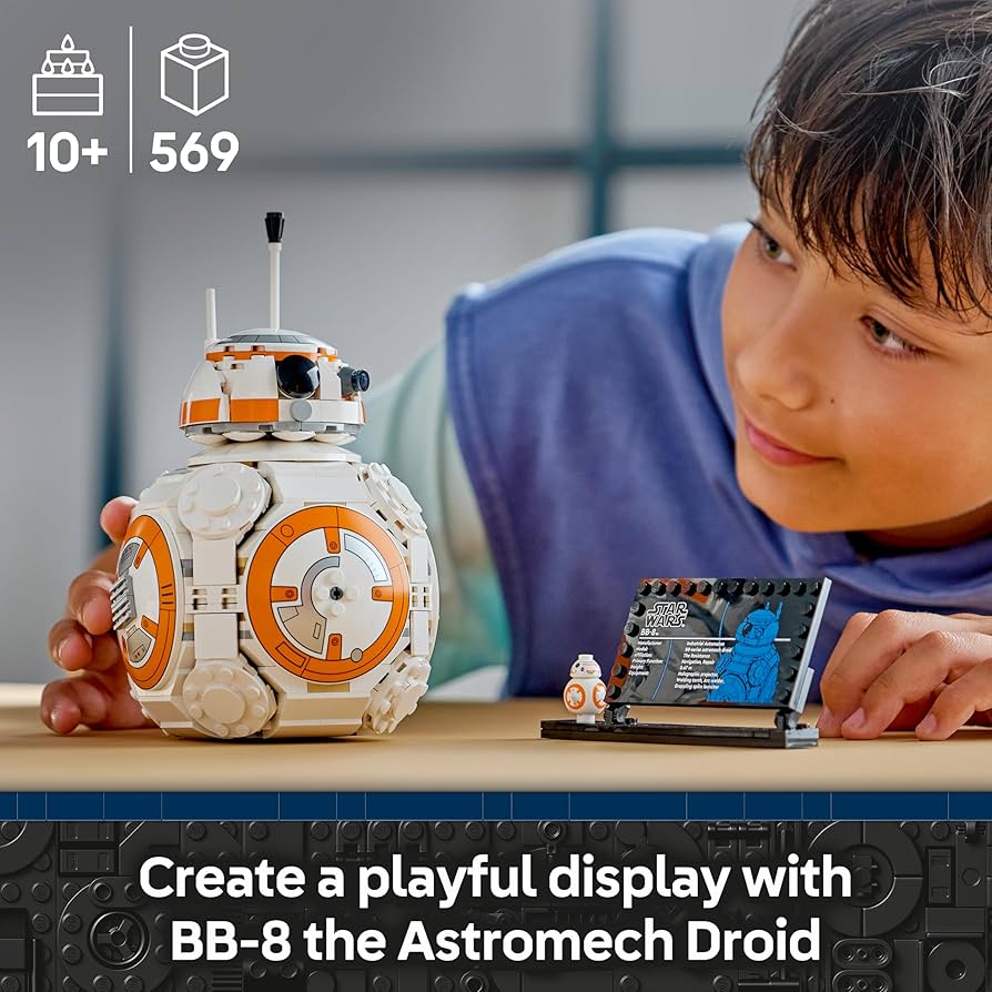 LEGO Star Wars 75452 BB-8 Astromech Droid Figure Model Kit