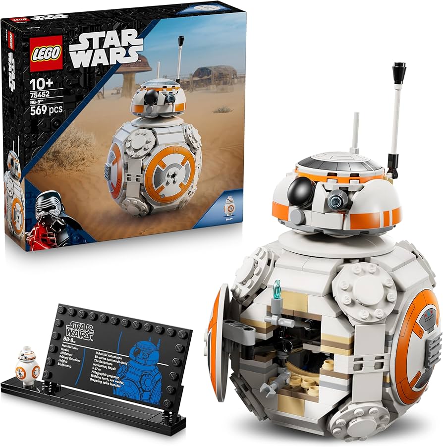 LEGO Star Wars 75452 BB-8 Astromech Droid Figure Model Kit