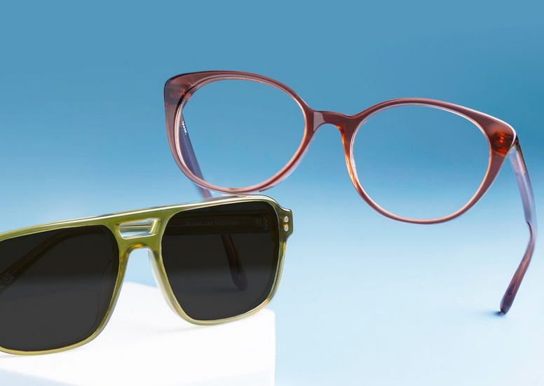 Two Pairs of Prescription Glasses with Free Delivery
