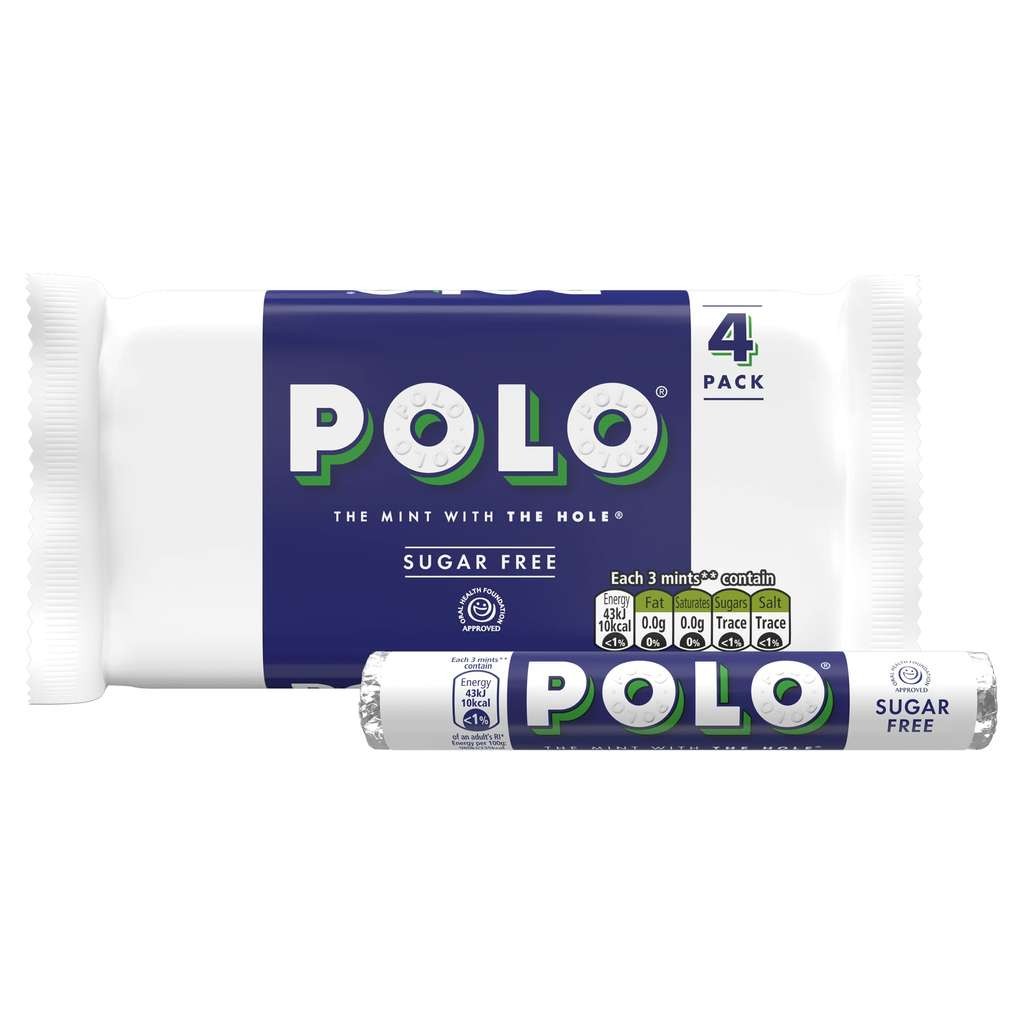 Polo sugar free mint tubes multipack 4x33.4g, £1.10 (£1.04 S&S)