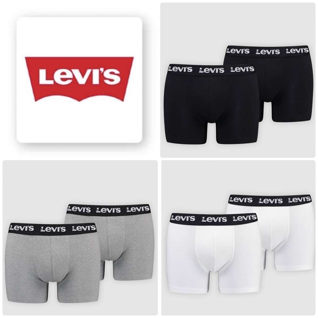 Levis Boxers Briefs 2 Pack, S-XXL, App Price / £4 + Free Delivery for New Reward Members