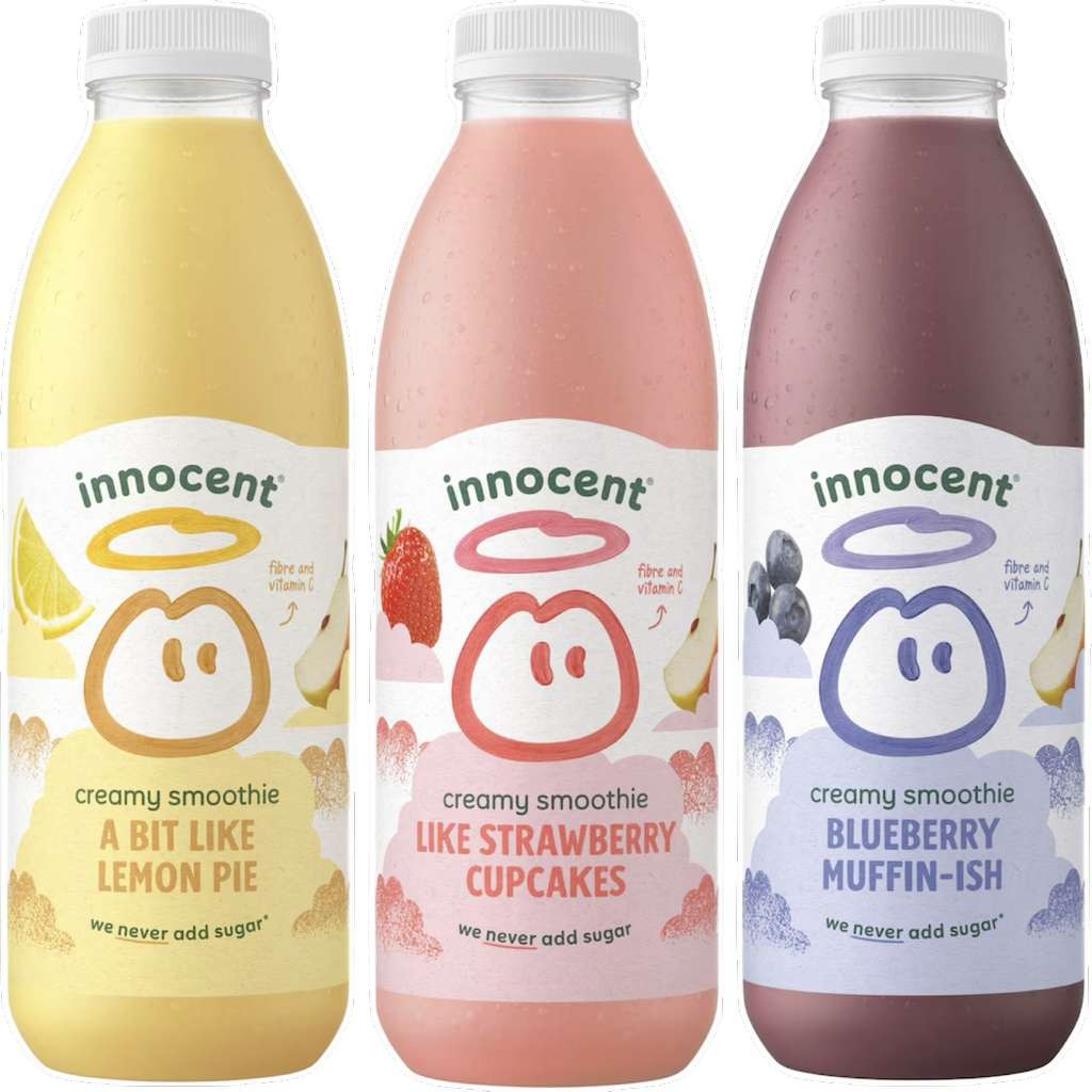 13,000 Free Innocent Creamy Smoothie 250ml coupons, Strawberry Cupcakes / Blueberry Muffin-ish / A Bit Like Lemon Pie, Express Stores