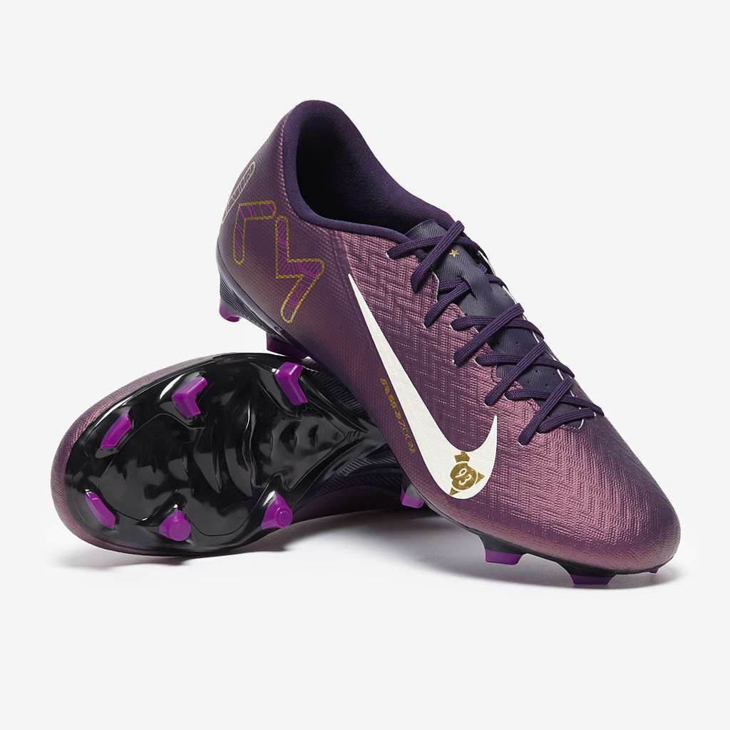 Nike Air Zoom Mercurial Vapor XVI Academy x Mbappe FG/MG, Grand Purple/Pale Ivory