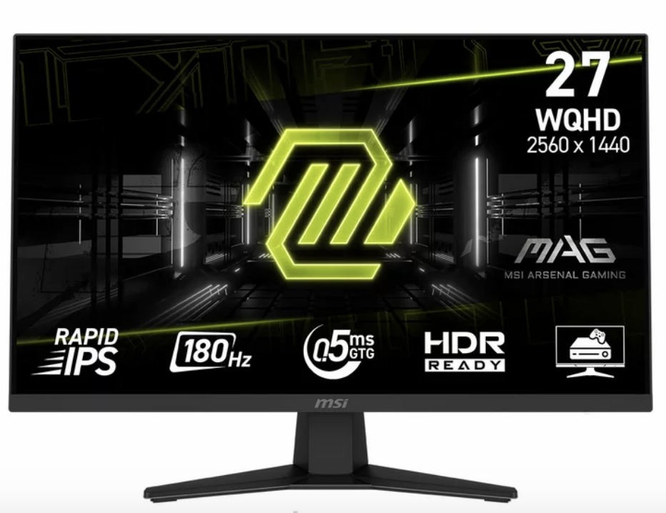 MSI MAG 274QF 27 Inch 180Hz WQHD Gaming Monitor
