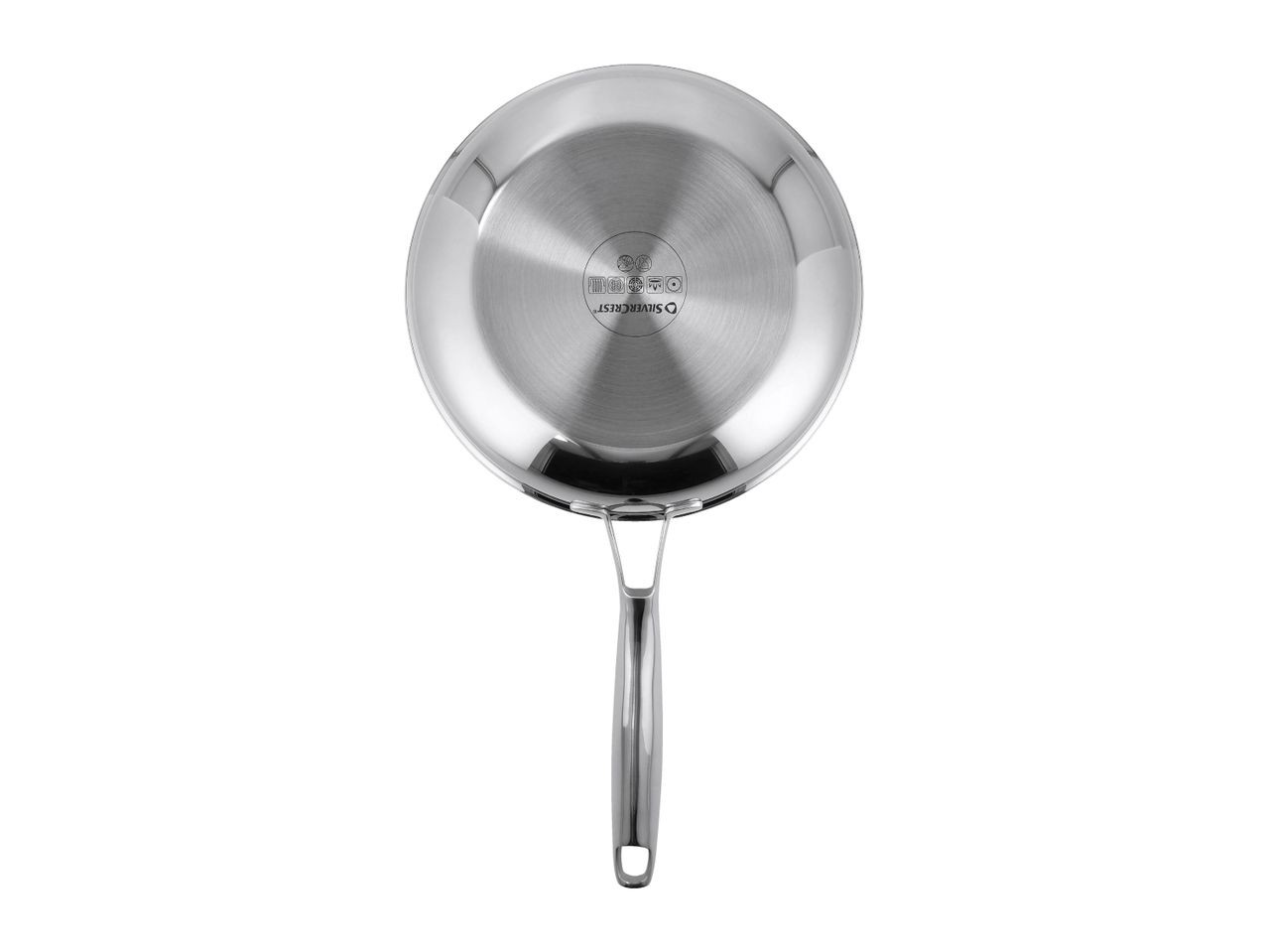Silvercrest 24cm Honeycomb Stainless Steel Frying Pan