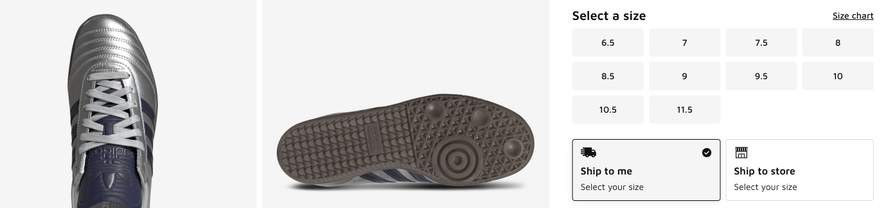Adidas Samba JP Men Shoes