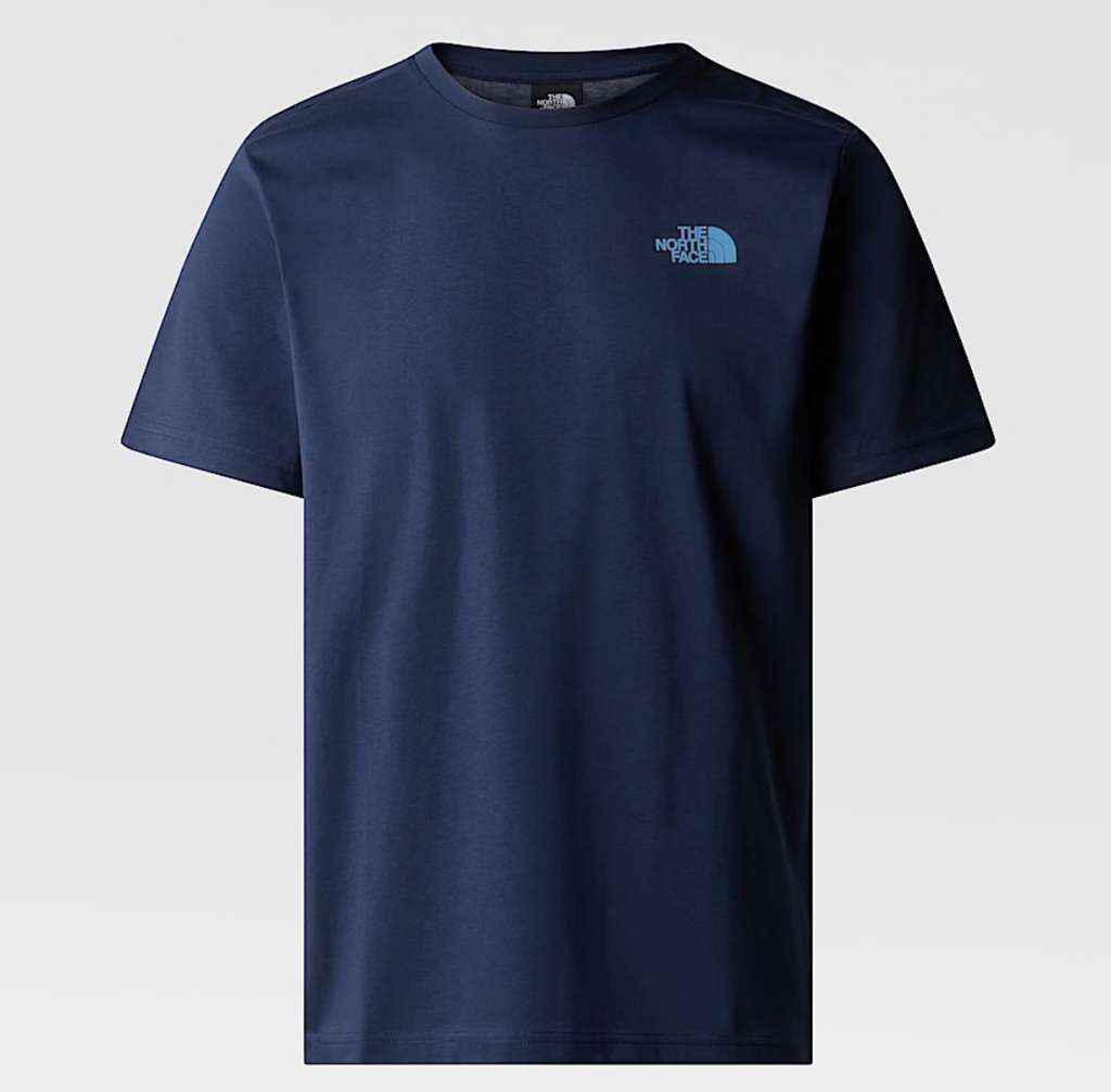 North Face NSE Box Cotton T-Shirt (Navy XS-XXL) - Carers Code & Free Member Delivery