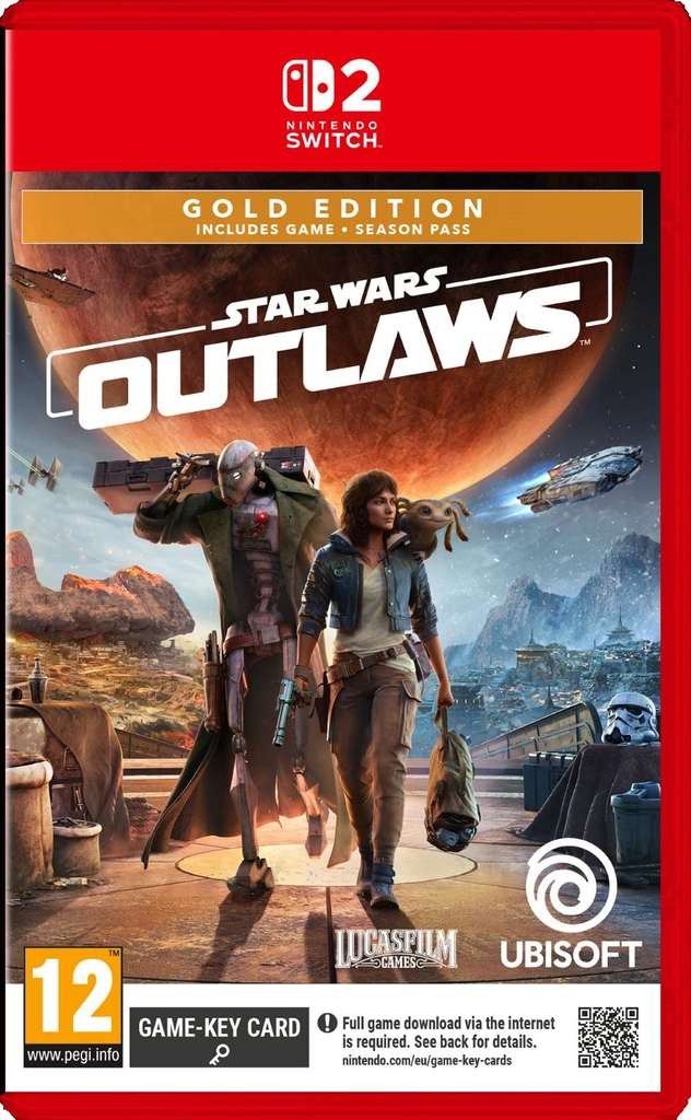 Star Wars Outlaws Gold Edition (Nintendo Switch 2), PEGI 12, Free Click and Collect Only