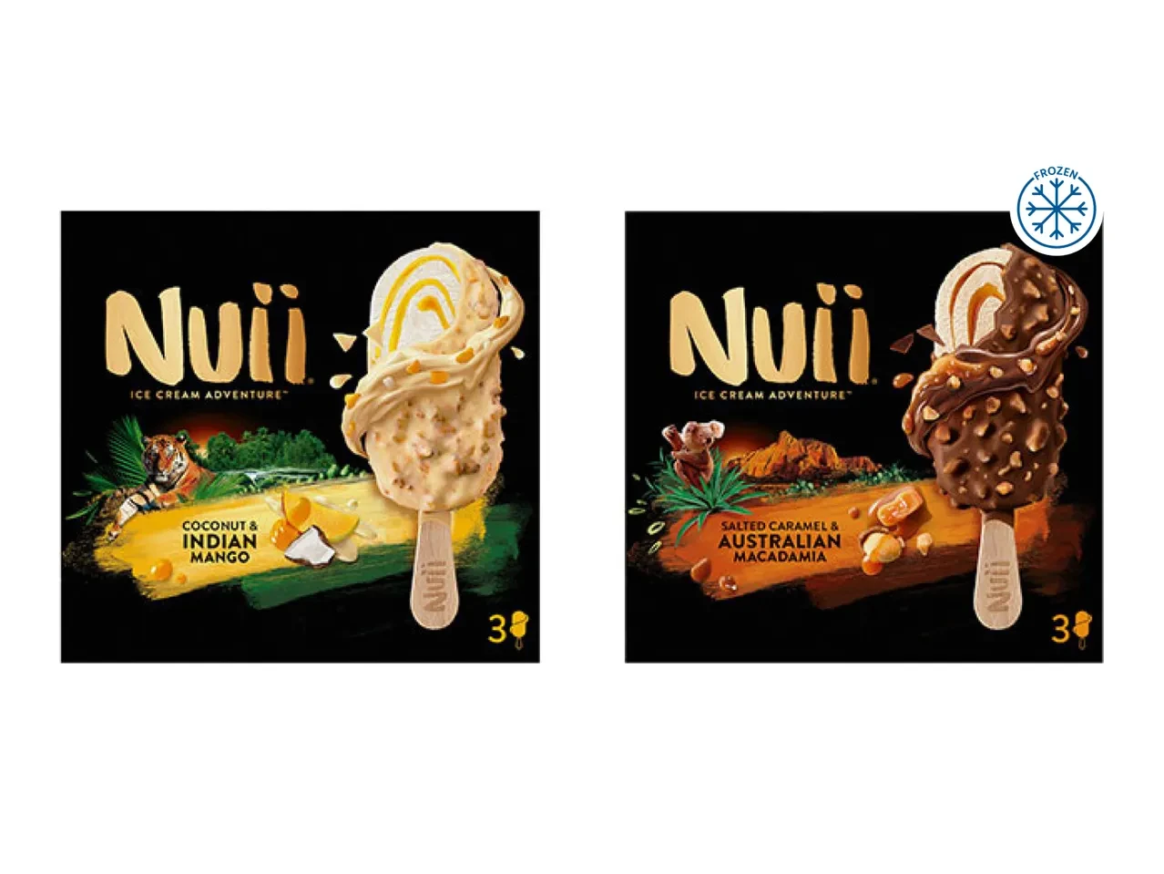 Nuii Ice Cream Sticks Assorted