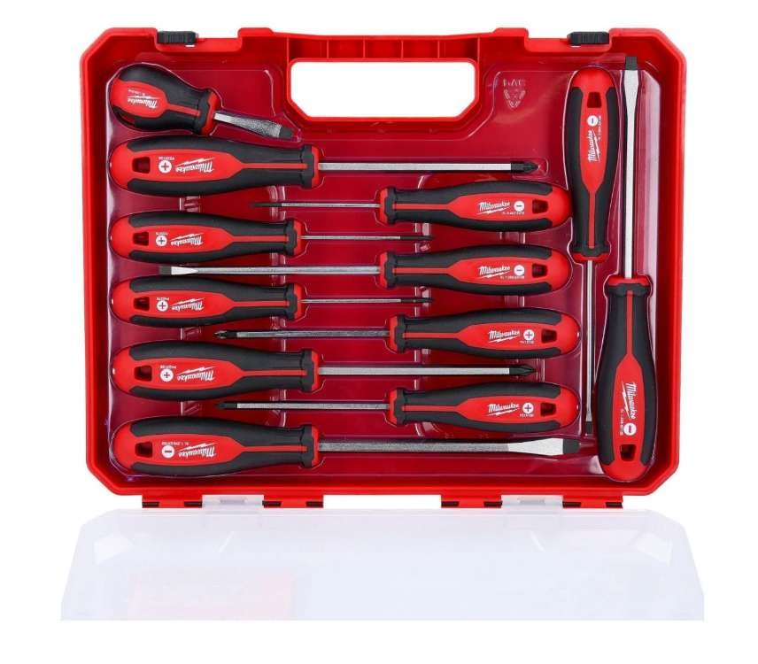 Milwaukee 4932472003 12 Piece Tri-Lobe Screwdriver Set