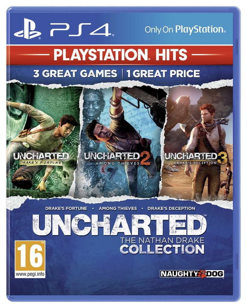 Uncharted The Nathan Drake Collection PS4 Hits Game