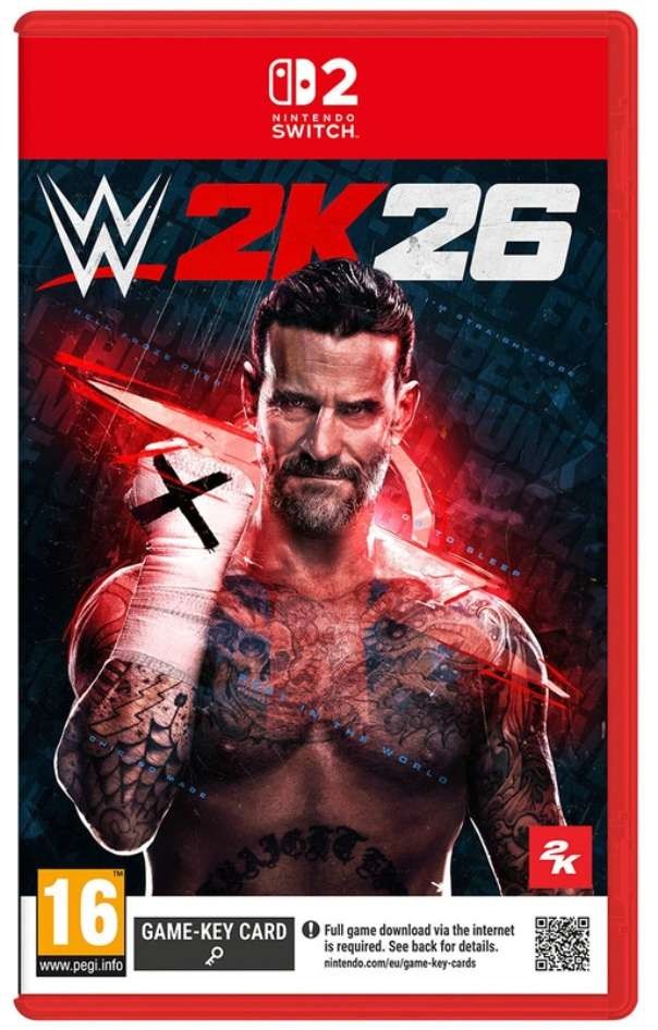 WWE 2K26 for Nintendo Switch 2, PS5, Xbox Series X