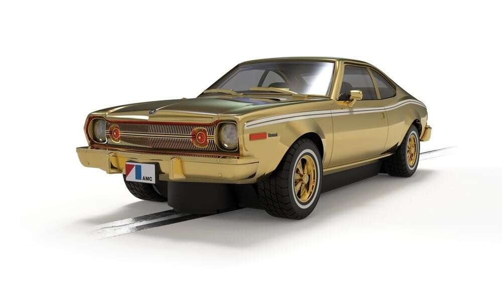 Scalextric C4551A James Bond AMC Hornet, Golden Gun Gold Anniv Ed from Cheltenham Model Centre