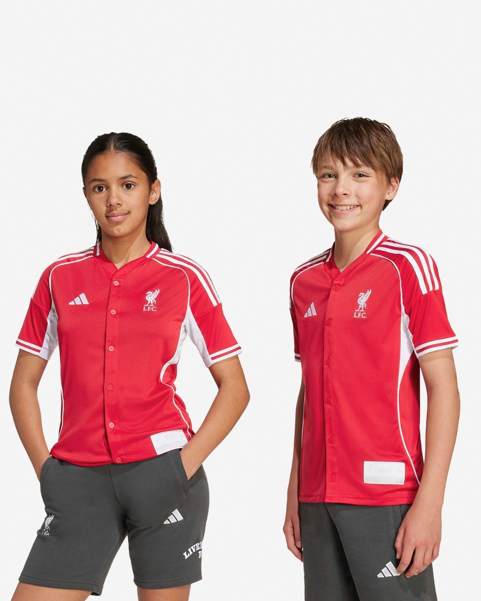 LFC Adidas Youth 25/26 US Pack Shirt Red