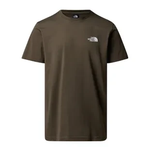 The North Face Men's Simple Dome Short Sleeve T-Shirt in New Taupe Green
