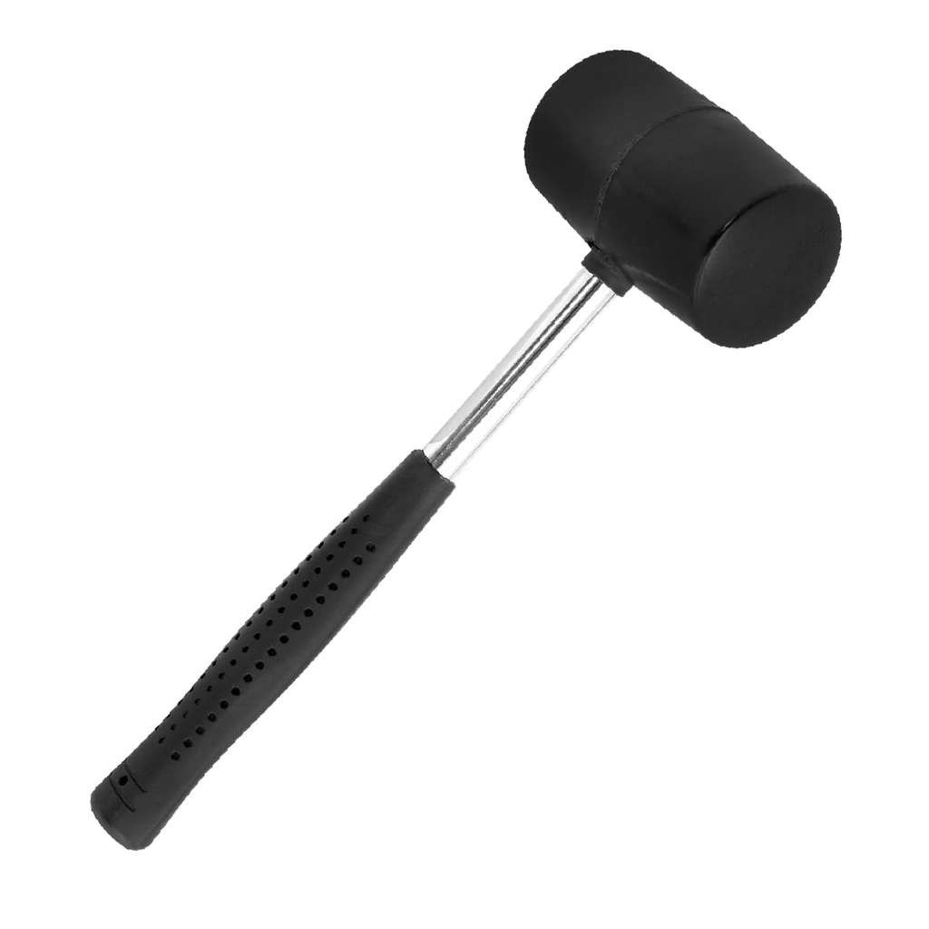 Milestone Camping 20420 12oz rubber mallet, handy for pitching tents