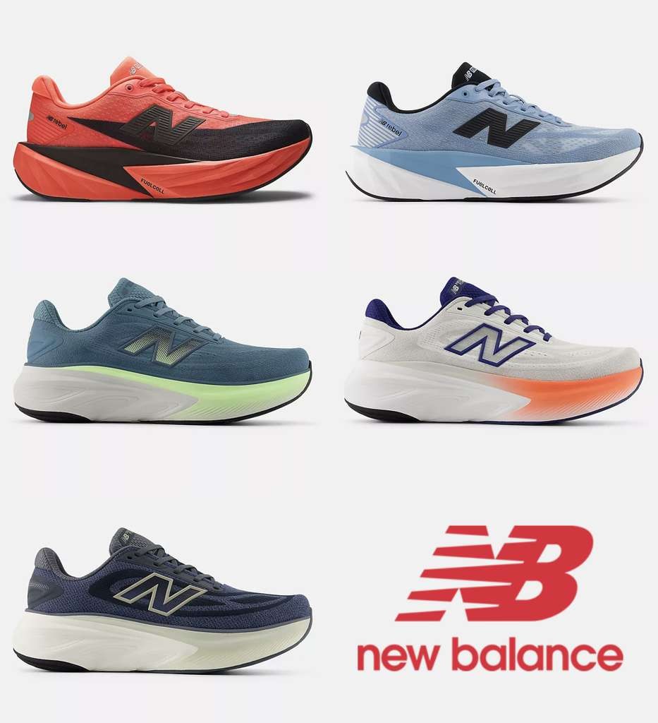 New Balance Fresh Foam X More v6, FuelCell Rebel v5 Men's Running Shoes