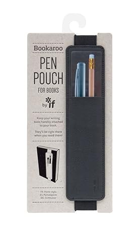 Bookaroo Pen Pouch, Black